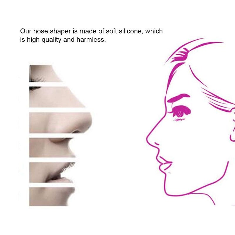 woobles Nose Shaper Clip Nose Up Lifting Pain-Free Nose Bridge Straightener Corrector, Soft Safety Silicone Nose Slimming Device for women men - Image 4